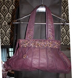 Vintage Leather Diesel Bag